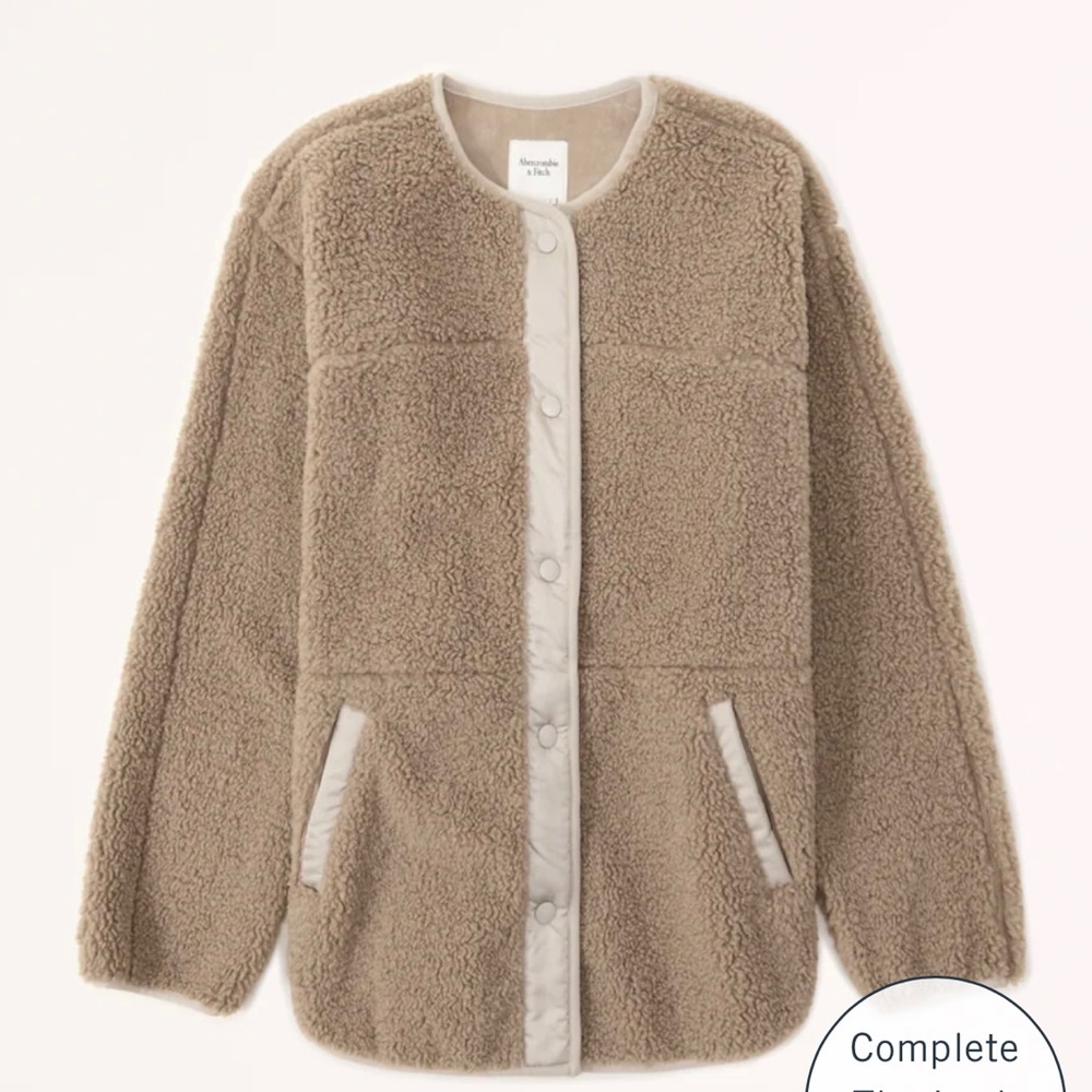 Abercrombie Sherpa Liner Jacket XS